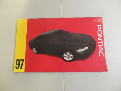 1997 PONTIAC DEALER SALES BROCHURE IN MINT CONDITION. COVERS FULL PONTIAC PRODUCT LINE. 53 PAGES $ 2...