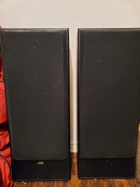 JVC SP-46BK 280 watts (total) tower speakers - Made in USA 