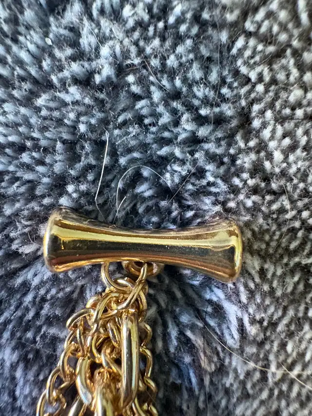 CHANEL (imitation) charm bracelet, like new63782627002241123