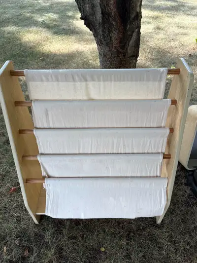 Children’s wood book holder, View more