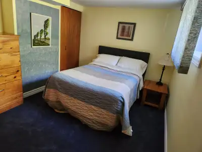 Two rooms for student rental in clean quiet home.