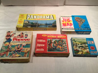 Five Vintage Puzzles from the mid-1960s