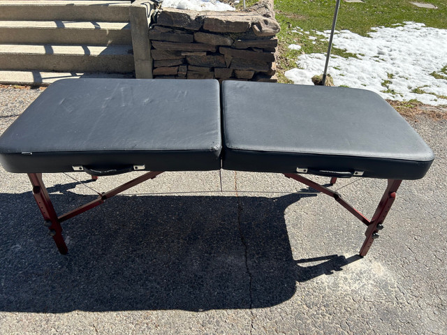  Massage table in carrying bag with headrest in Health & Special Needs in Kawartha Lakes