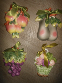 Ceramic Decorative Fruits & Vegetables