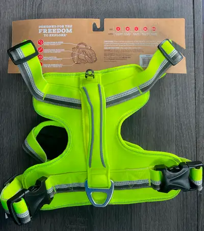 ARCADIA TRAIL™ NEOPRENE HI-VIS YELLOW DOG HARNESS - New, View more