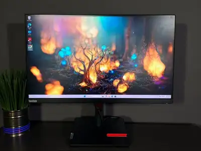 23.8”️ Lenovo ThinkVision P24Q-20 Monitor QHD (2K) Display, View more