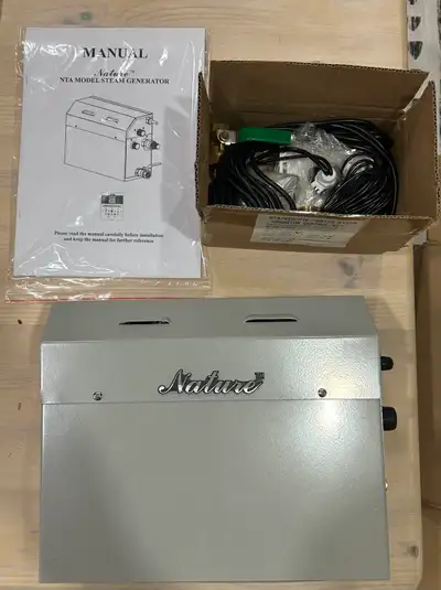 SAUNA / SHOWER STEAM GENERATOR 2KW BRAND NEW KIT, View more