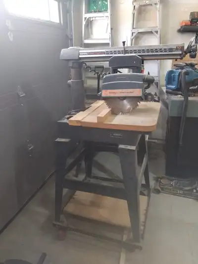 10" craftsman radio arm saw, View more