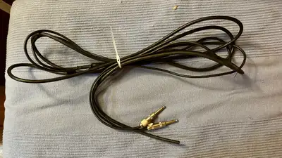 Guitar Stereo Cable, custom made, 15 feet from guitar to amp (s), View more