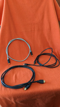 Four HDMI connector cords - see all pics
