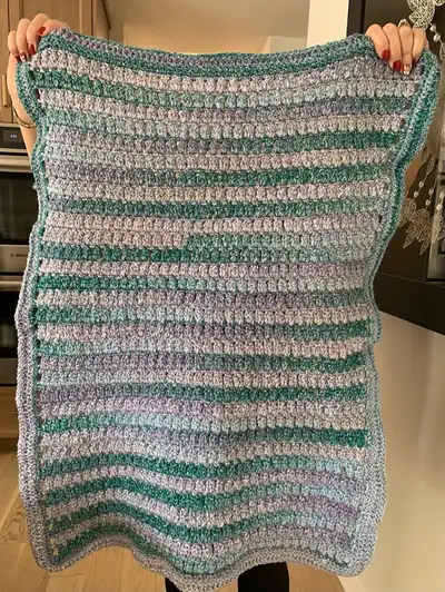Ocean Breath Baby Blanket, View more