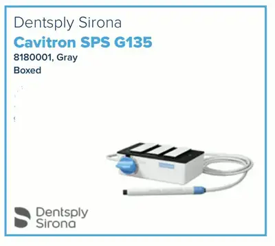 Dentsply Cavitron ultrasonic scaler model G135 surface mount, View more