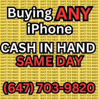 WANT YOUR IPHONES