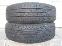 TWO (2) CONTINENTAL PRO CONTACT TIRES /185/65/15/ - $60