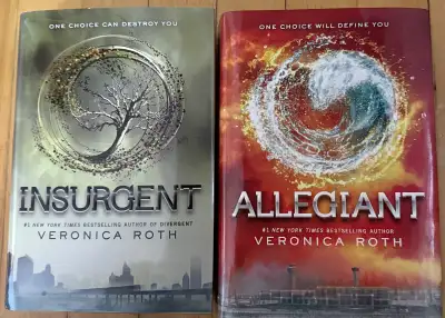 Insurgent and Allegiant by Veronica Roth (Divergent series), View more