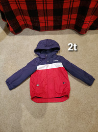 2t Oshkosh fleece lined hooded fall spring jacket