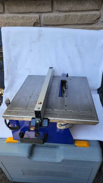 7" CTC550 Wet Tile Cutter & Ridgid blade, View more