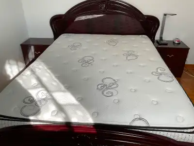 A Complete Bedroom Bed Set(Queen size), View more