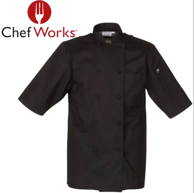NEW XS Chef Works Chef Coat Uniform 63738400241027120