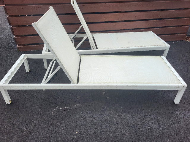 Outdoor Aluminum Lounge Chairs in Patio & Garden Furniture in Gatineau - Image 2