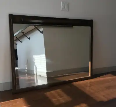 Oak Wooden Mirror ! made in Canada!!!, View more