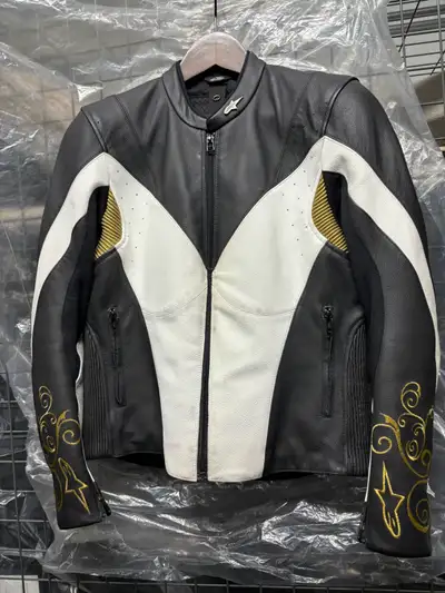 Alpinestars, Women's Motorcycle Leather Biker Jacket, View more