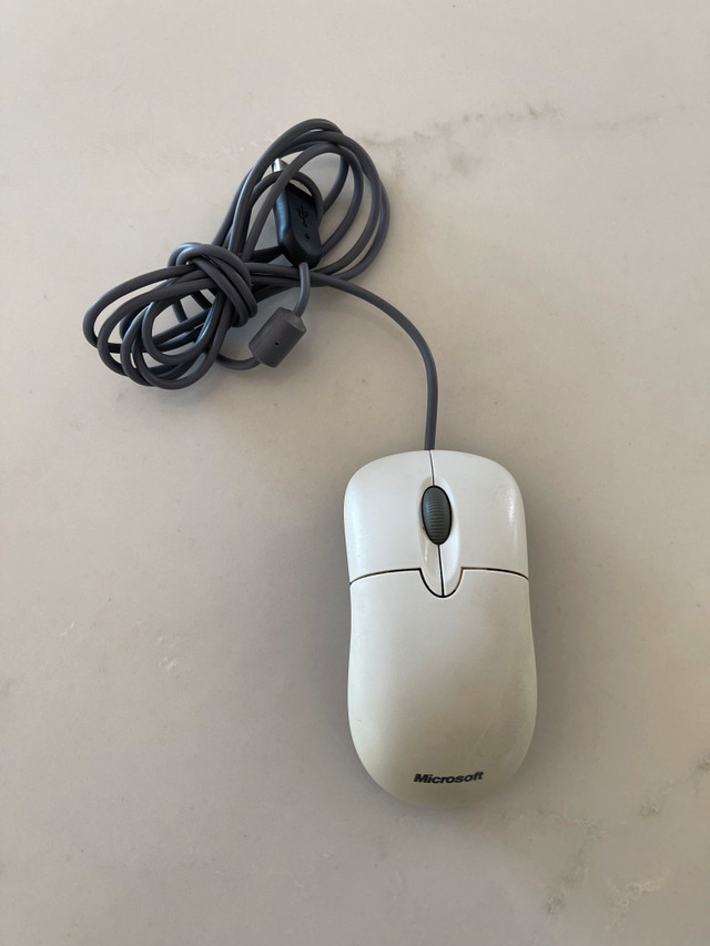 Microsoft Basic Optical Mouse USB/Ps2 Compatible in Mice, Keyboards & Webcams in Markham / York Region