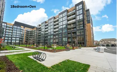 Luxurious, Modern Unit In "NUVO" Condos in West Oakville. Featuring Bright Open Concept 1Bedroom wit...