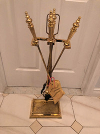 Brass Fireplace Tools