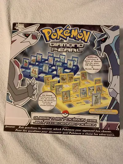Pokemon Diamond And Pearl Guess That Pokemon Guess Who Game, View more