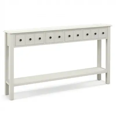 Key Features ● Retro and Captivating Addition: Deliberately coated with distressed finish and featur...