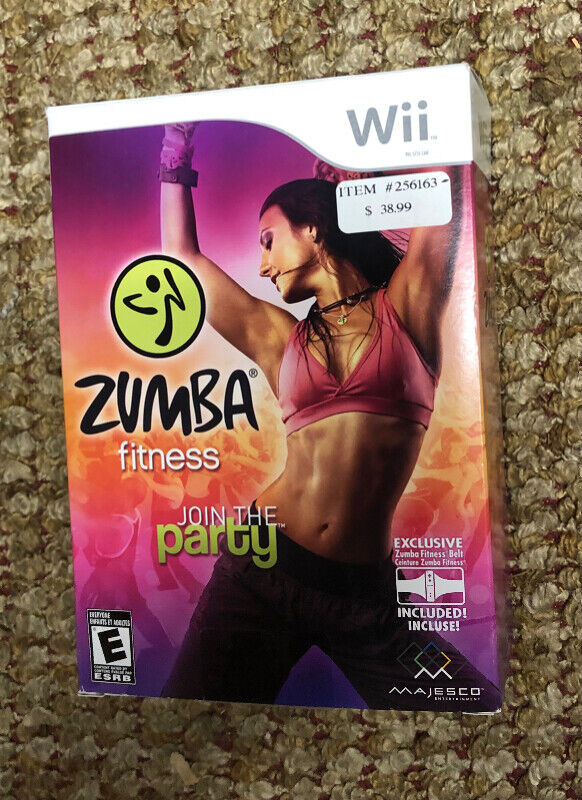 WII ZUMBA FITNESS GAME in Nintendo Wii in Cambridge