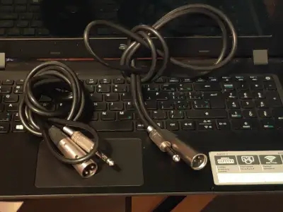 1/4" TRS Male to 3-Pin XLR Male  cable, View more