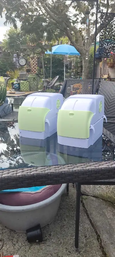 Breeding boxes used for budgies. Made by Visions. Very sturdy and easy to use. Two units for one pri...