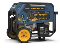 FIRMAN Gas, LPG and Natural Gas Powered Electric Start Generator