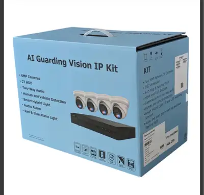 Guarding Vision 4ch IP Kit IP-KIT4642-BR @ Angel Electronics, View more