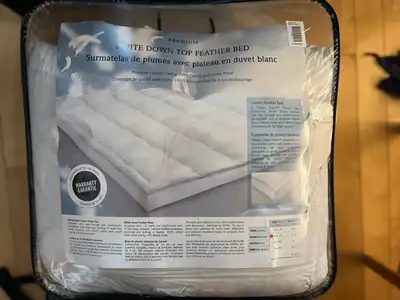 Featherbed / Lit de plumes– NEUF BOITE OUVERTE, View more