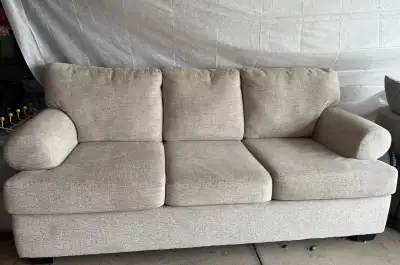 3 Seather Sofa like new for only 310 $, View more