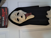 Scary movie Halloween masque ghost face wassup! Neuf