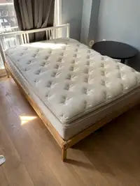 Double bed and mattress 