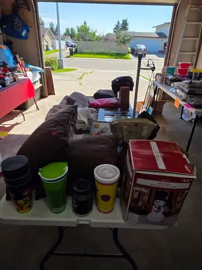 Garage Sale.  13908-90 street, View more
