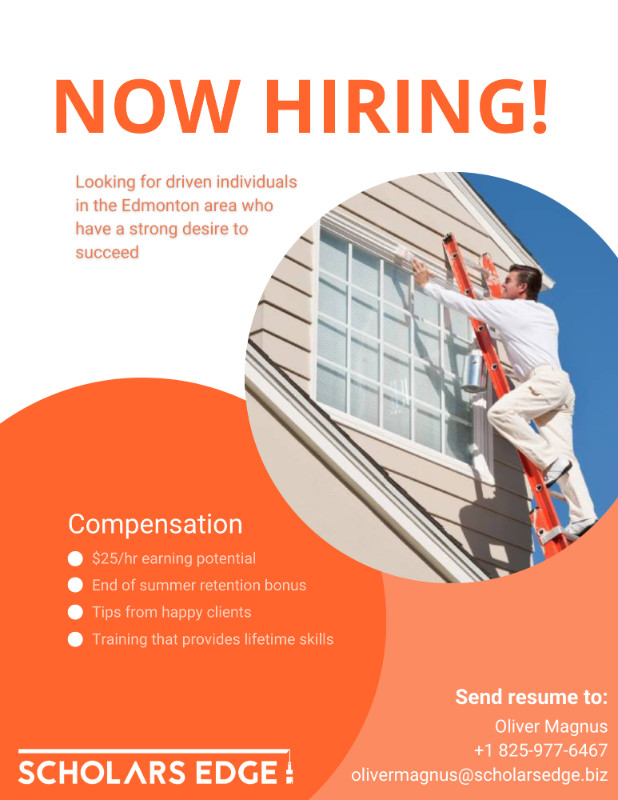 $18-$25/hr Hiring Painters NO EXPERIENCE NECESSARY in General Labour in Edmonton