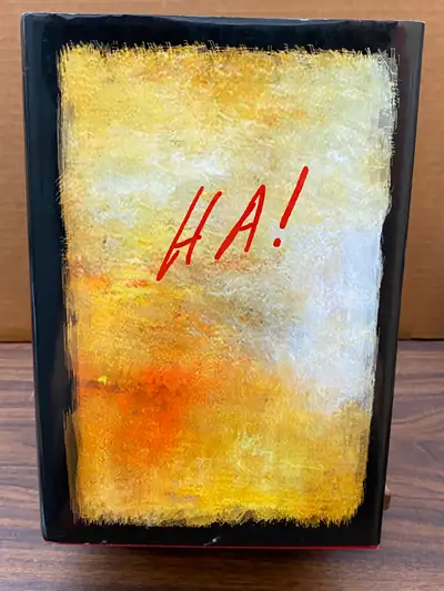 Hard cover book - HA!: A Self-murder Mystery, View more