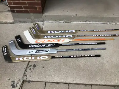 Brand New Old Stock Wood Goalie Sticks, View more