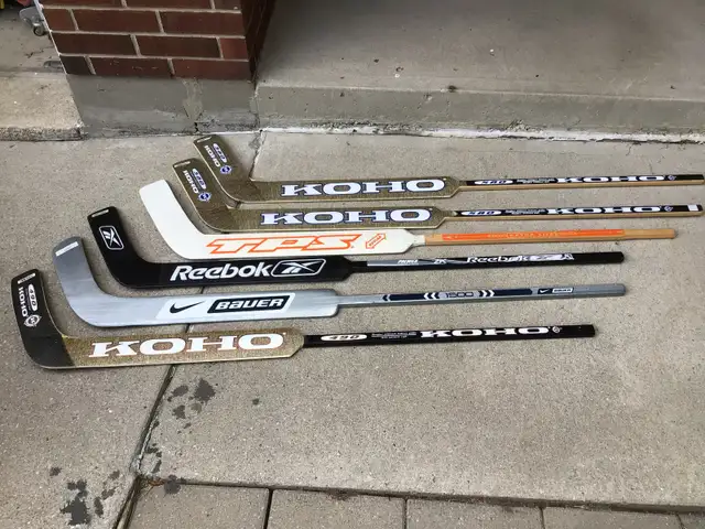 Brand New Old Stock Wood Goalie Sticks in Hockey in Windsor Region - Image 2
