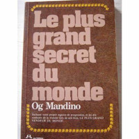 LE PLUS GRAND SECRET DU MONDE OG MANDINO EXCELLENT ÉTAT TAXE INC