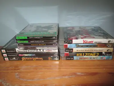 PS1, PS2, PS3 Games, View more