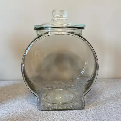 Antique Planters Peanuts General Store Display Jar, View more