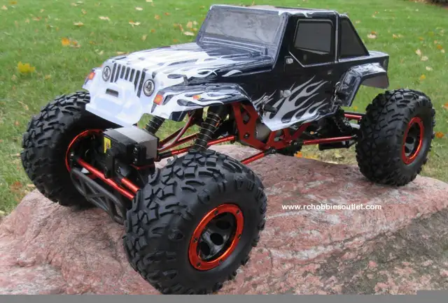 RC Rock Crawler Electric 1/10 scale  4WD RTR 2.4G in Hobbies & Crafts in Barrie - Image 3
