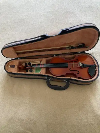 Authentic Suzuki 1-8 Size Violin, View more